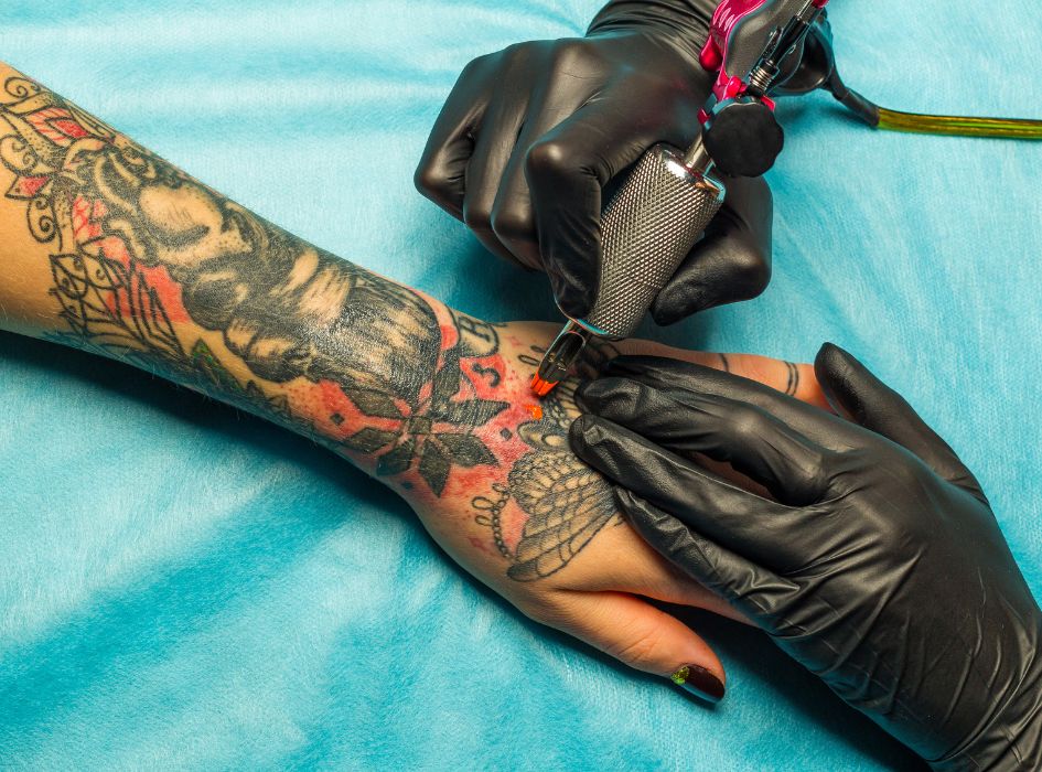 podráždění pokožky TKTX