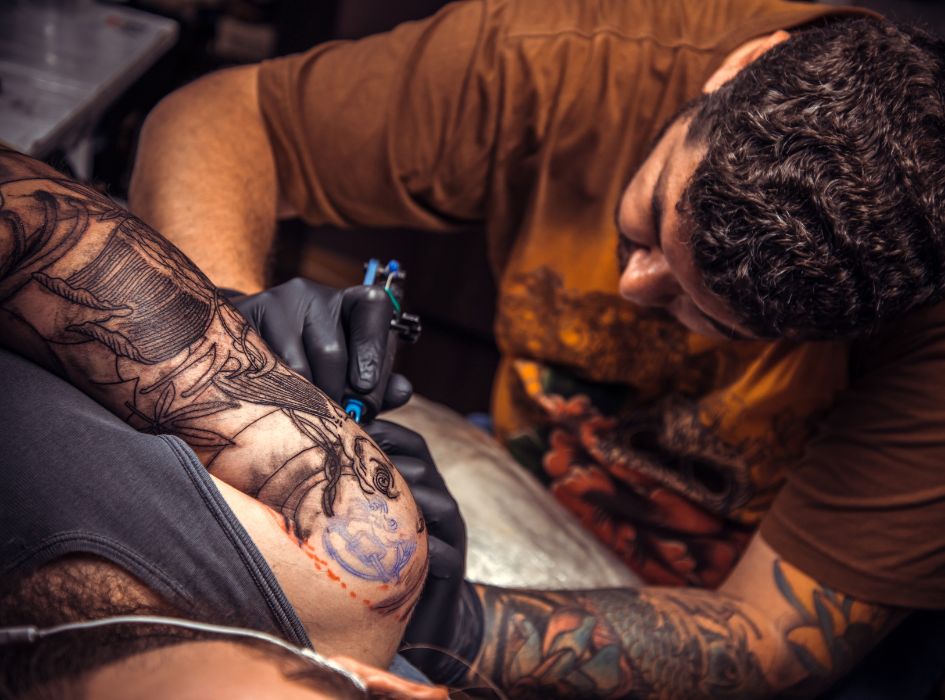 TKTX na velké tetování